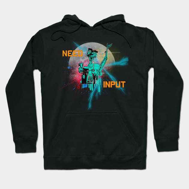 Need Input - Short Circuit Hoodie by By Diane Maclaine